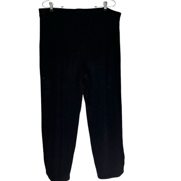 Chicos TRAVELERS Set Open Long Jacket & Capri pants SZ XL Black - Picture 3 of 8